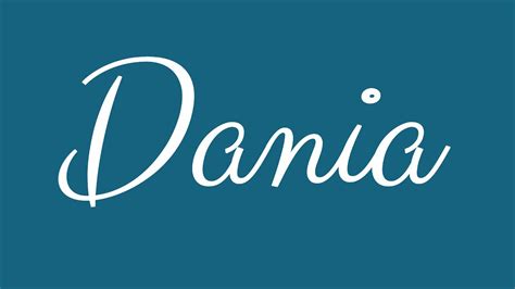 how to say dania.
